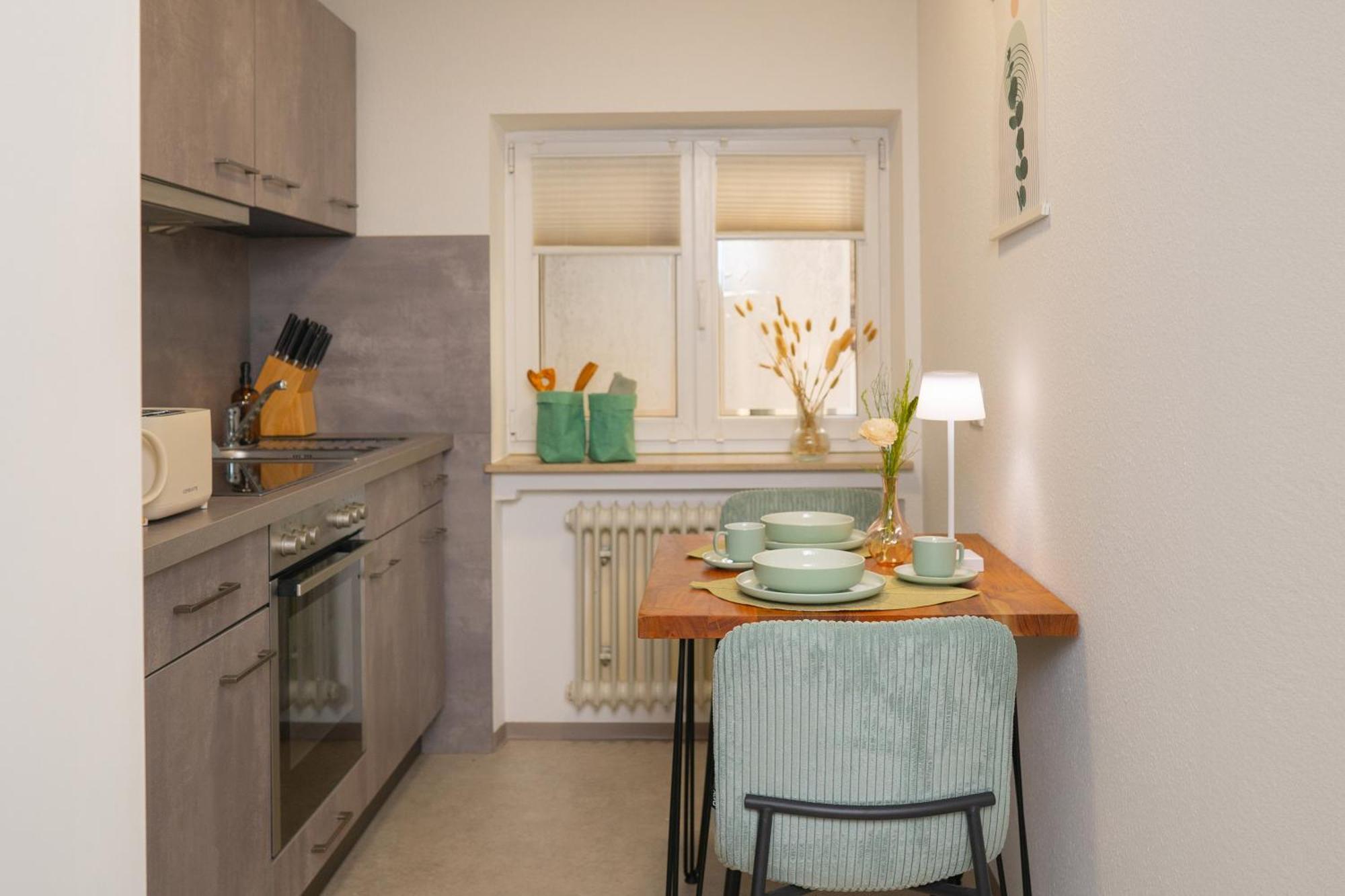 Einzigartiges Scandi Apartment - Innenstadt Mit Parkplatz, Balkon & Wlan - Perfekt Fuer Radfahrer Riedlingen Exteriör bild